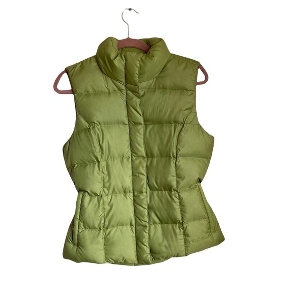 Eddie Bauer Goose down Puffer Vest. GUC size Small - Picture 4 of 8
